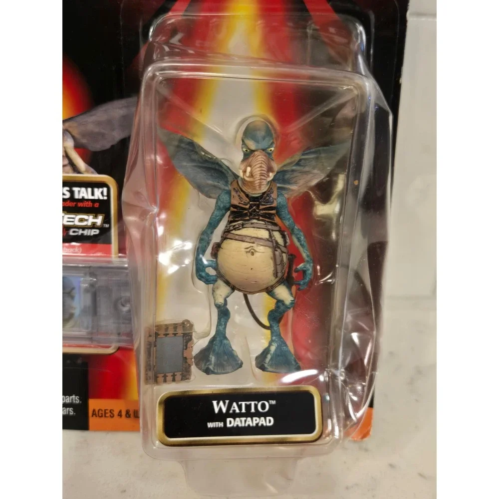 Star Wars Episode I Watto with Datapad Action Figure Hasbro 1998 CommTech Chip